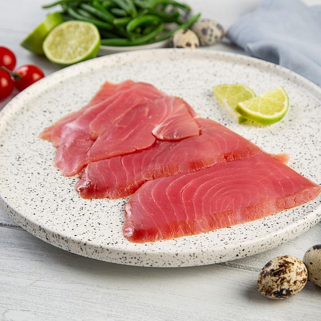 Нарезка-слайсы из тунца, подкопченные, 200 гр. фото 6