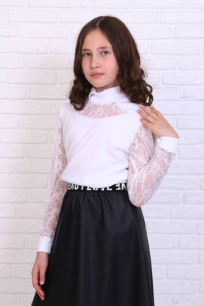 Джемпер «Мила» белый опт фото 4