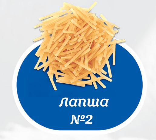 Макароны Granum лапша №2 400 г ОПТ фото 1