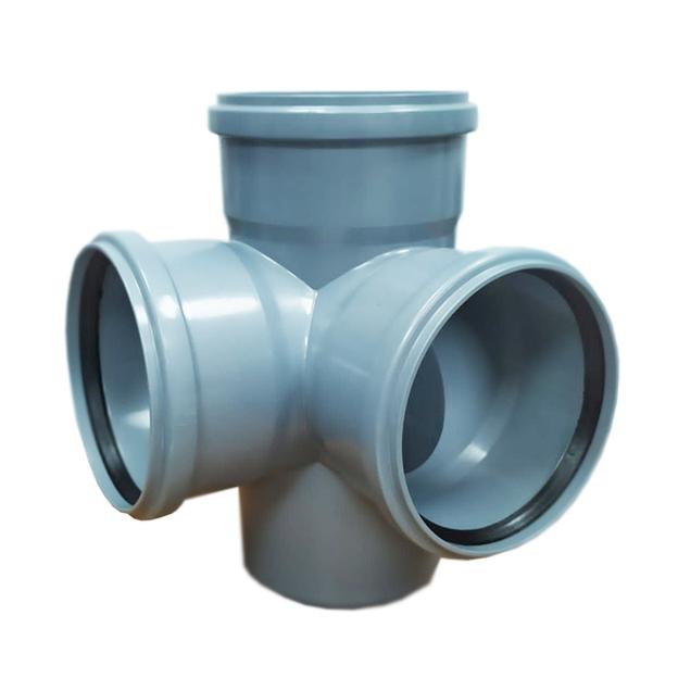 Крестовина двухплоскостная 87 град. 110х110х110 фото 2