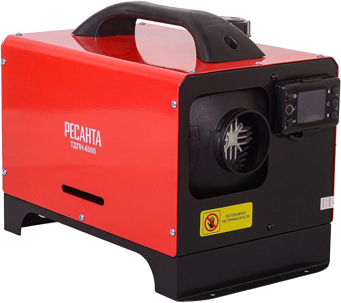 Тепловая пушка дизельная Ресанта ТДПН-6000 6000Вт красный/черный фото 4