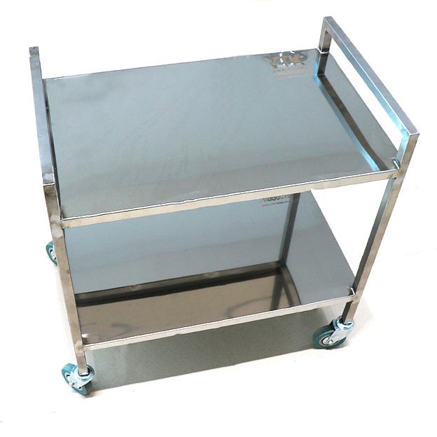 Тележка сервировочная 2 полки 500х950х900 мм фото 1