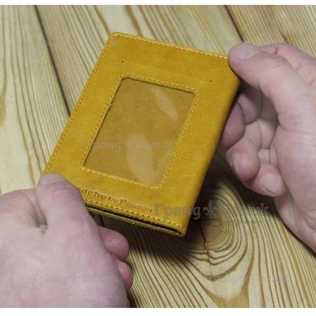 Обложка для автодокументов Apache ОВ-4-А/желт фото 6