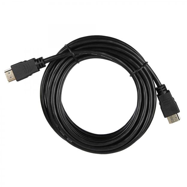 Кабель ACD Кабель ACD-DHHM1-50B |ACD-DHHM1-50B| HDMI 1.4, Golden Plated,19m/19m, Черный, 5м (742200) фото 1