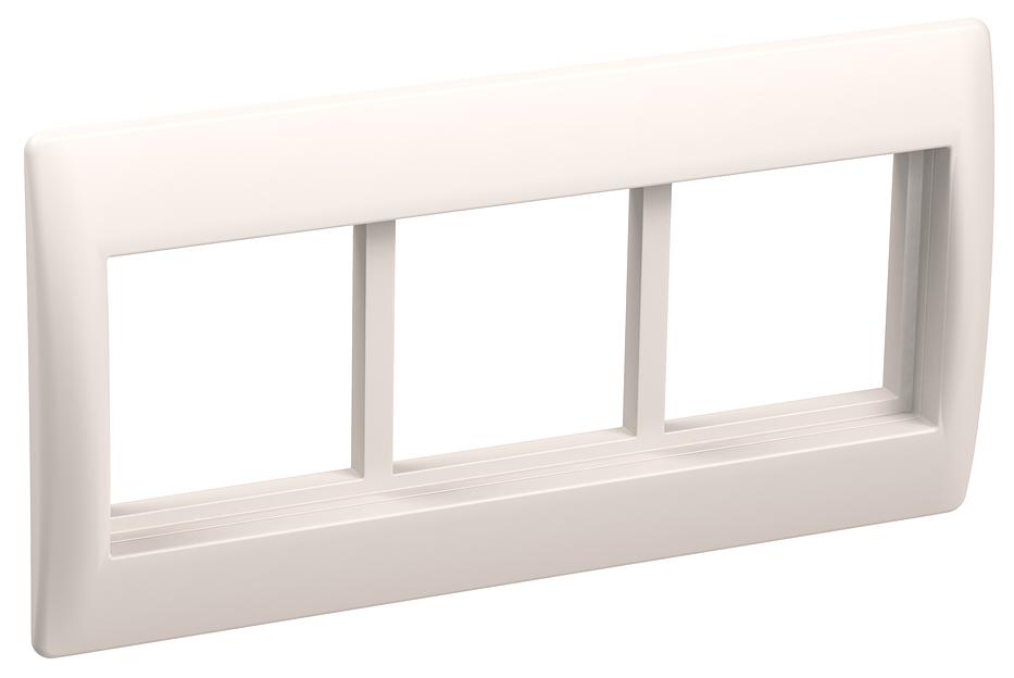 Iek (CKK-40D-RSU6-075-K01) Рамка и суппорт для К.К. "Праймер" на 6 модулей, 75мм фото 1