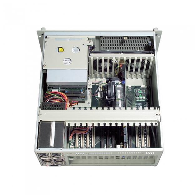 IPC-610BP-00HD Корпус 4U 15-Slot Rack-mount Chassis, w/o backplane, 2x 12cm/ 82 CFM ball-bearing system fans, w/o PSU Advantech фото 2