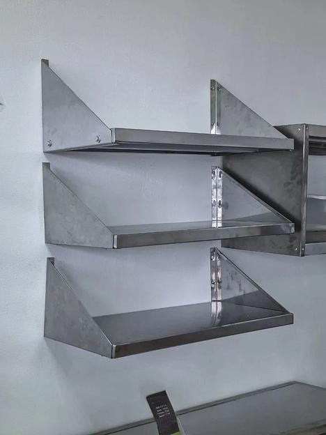 Полки настенные из нержавеющей стали фото 1