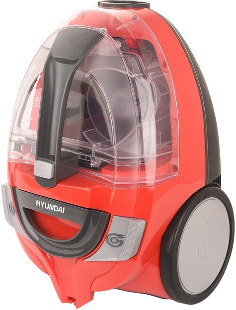 Пылесос Hyundai HYV-C3075 2000Вт красный фото 3