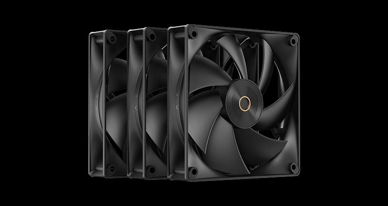 Вентилятор для корпуса Ocypus Delta F12 BK 3 IN 1, 120x120x25mm, 4-PIN PWM, 500-2000 RPM, 29 DBA MAX, HYDRO BEARING фото 1