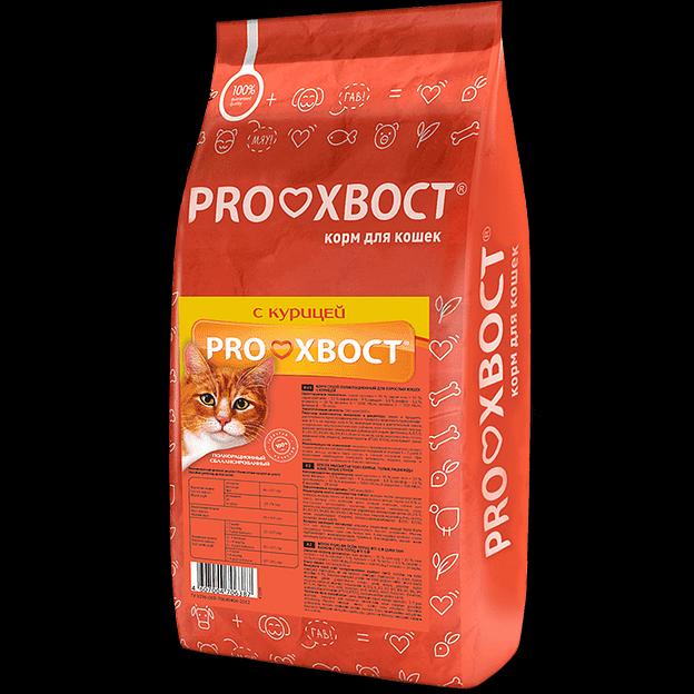 Сухой корм для кошек Прохвост «Курица», 10 кг ОПТ фото 1