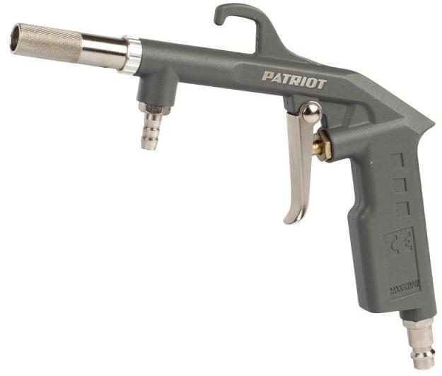 Пистолет пескоструйный для пневмоинструмента Patriot GH 166B 300л/мин 2м серый фото 1