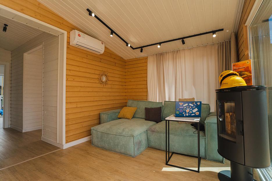 Модульный дом-баня 80 домокомплект фото 8