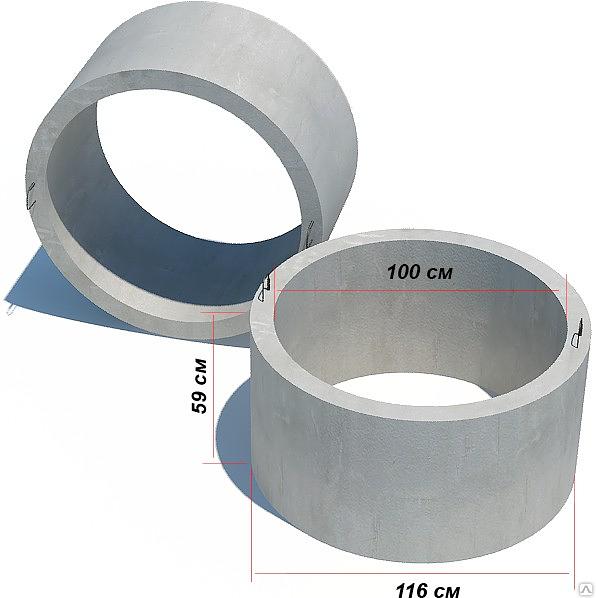 Кольцо стеновое КС 10.6 фото 1