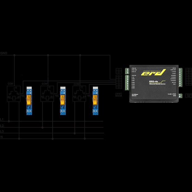 Датчик напряжения на DIN рейку с дискретным выходом "Phase Detector-DIN" фото 3