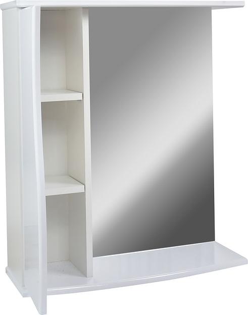 Зеркало-шкаф Волна 60 DORATIZ 2711.031, левый, белый фото 2