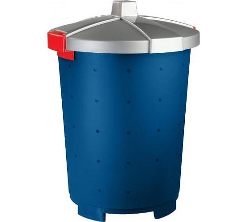 Бак пищевой  65 л. 47*66 см. синий п/п Рс /1/5/ фото 1