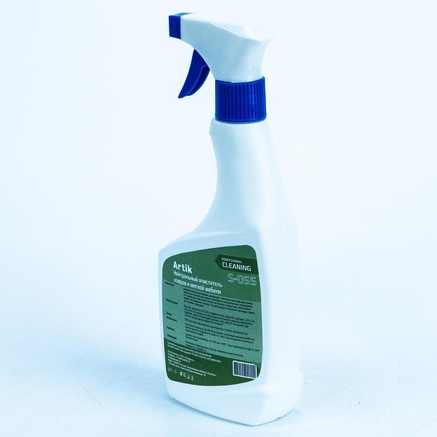 Нейтральный очиститель ковров и мягкой мебели "S-055" 0,5 кг (триггер) фото 3