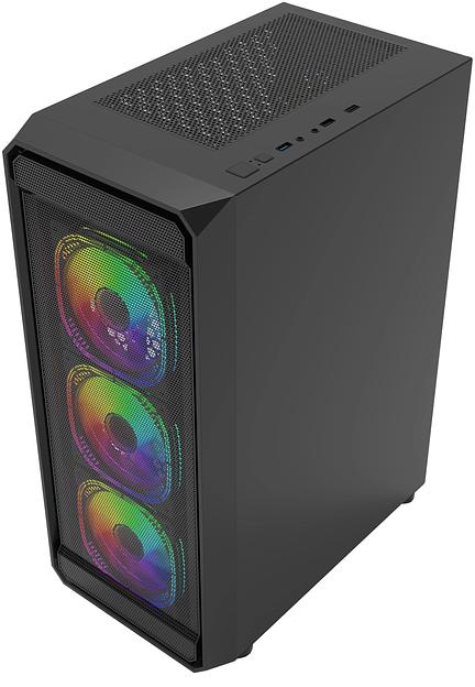 Корпус Bloody BD-CC114F черный без БП ATX 4x120mm 1xUSB2.0 1xUSB3.0 audio bott PSU фото 4