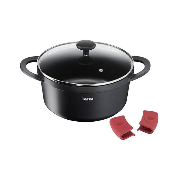 Кастрюля 24 с стек.крышкой TEFAL E2184675 2100125948 фото 1