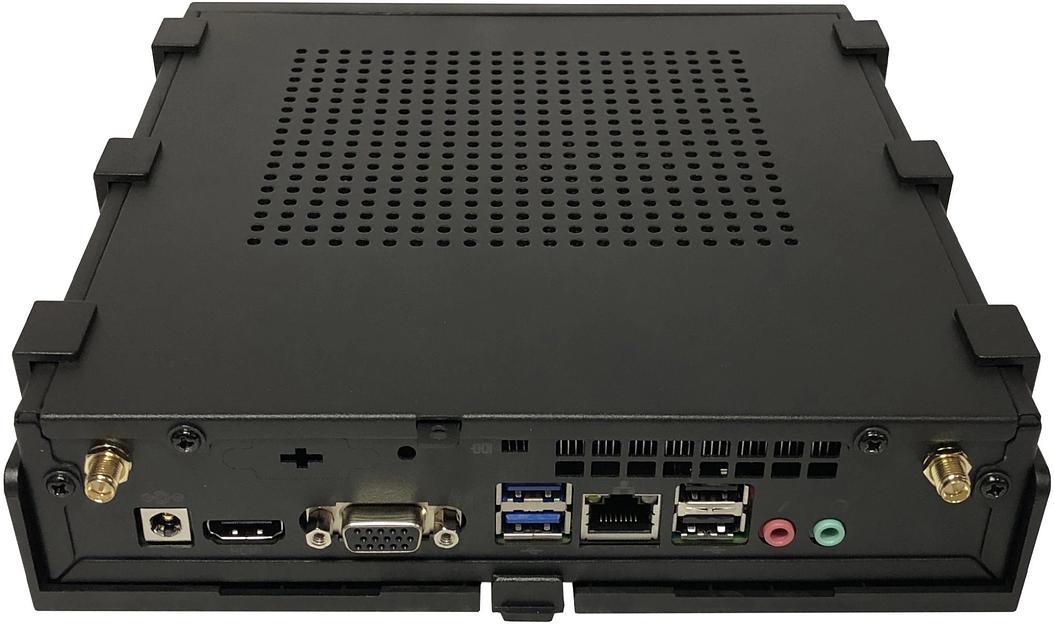 Неттоп IRU Tactio 310H6ATF slim i5 12400 (2.5) 16Gb SSD512Gb UHDG 730 Windows 11 Pro GbitEth WiFi BT 120W черный (RUS) (2131390) фото 2