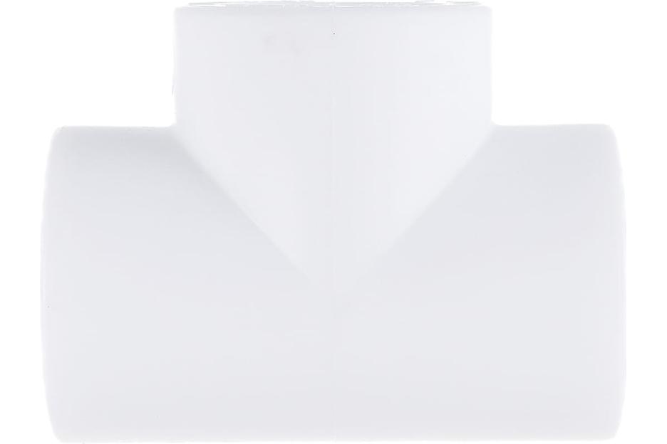 Тройник полипропиленовый PPR 32мм белый фото 1