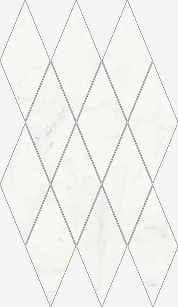 Декор Italon Charme Deluxe Bianco Michelangelo Mosaico Diamond Lux фото 1