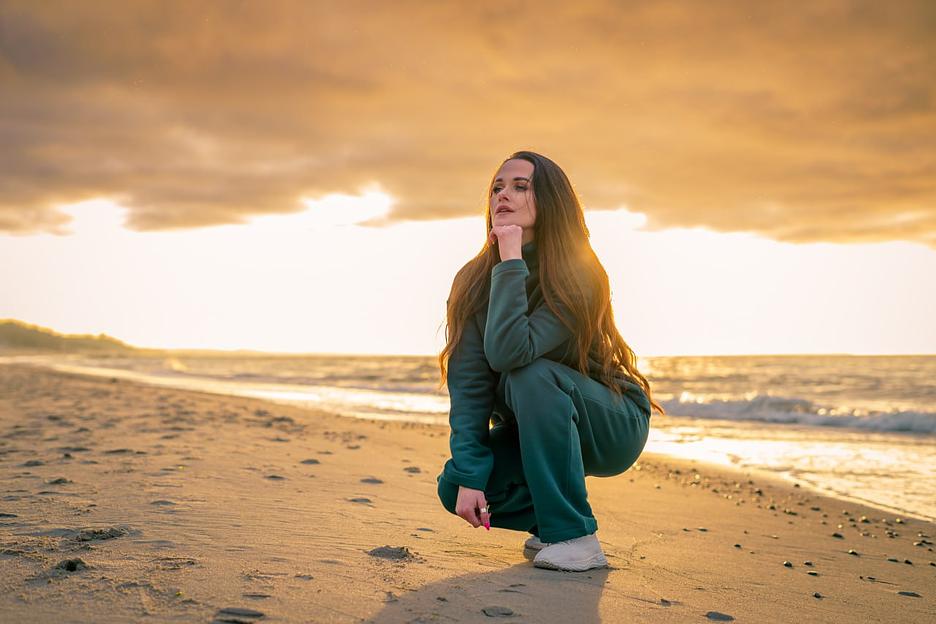 Костюм (свитшот+брюки прямые) цвет изумрудный ОПТ фото 4