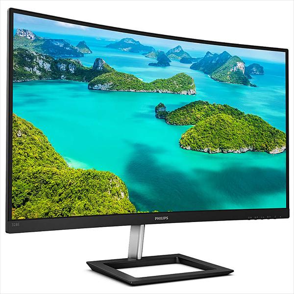 Монитор 31,5" Philips 328E1CA изогнутый 3840x2160 VA W-LED 16:9 4ms 2*HDMI DP 2500:1 20M:1 178/178 250cd Speakers FlickerFree Tilt Black (328E1CA/00) фото 2