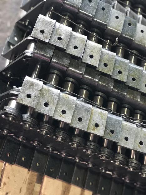 Цепь тяговая пластинчатая ST 100 A по стандарту DIN 654 фото 2