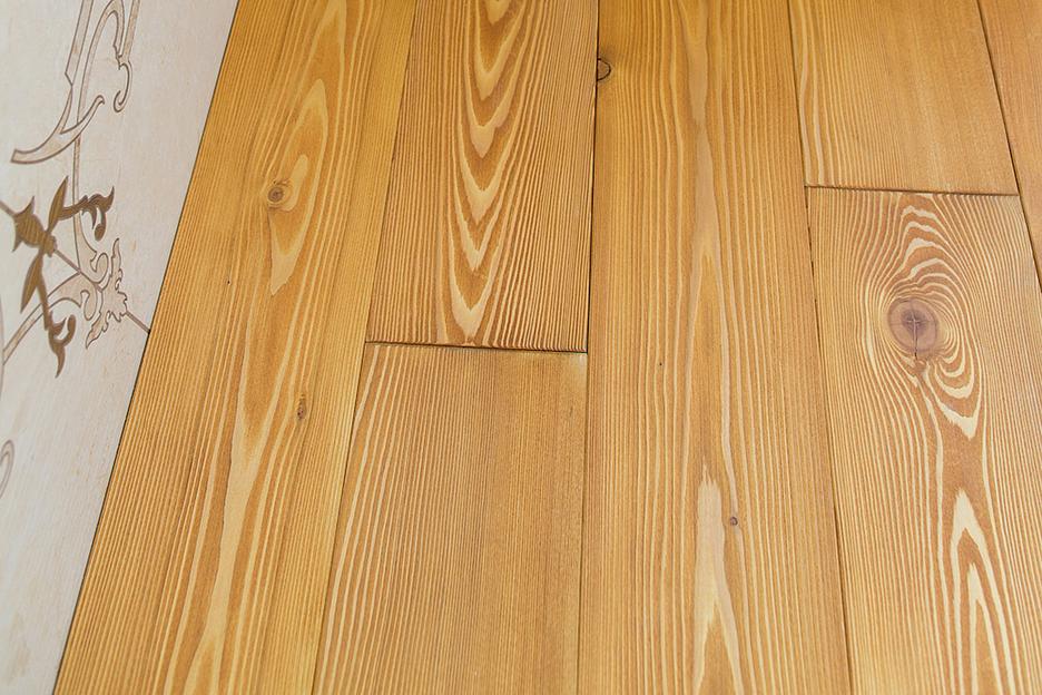 Померанс, массивная доска, лиственница, 15 мм, селект, масло, 1.97 м2 фото 1