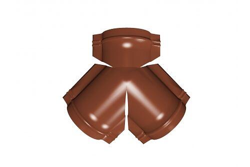 Тройник Y-образный для полукруглого конька Drap 0,45 мм фото 1