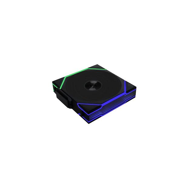 Вентилятор Lian Li Uni Fan TL Wireless 120 120мм, 4-pin, 2600об/мин, 33 дБ, ARGB, черный, Ret [g99.12tl1w1b.r0] фото 1