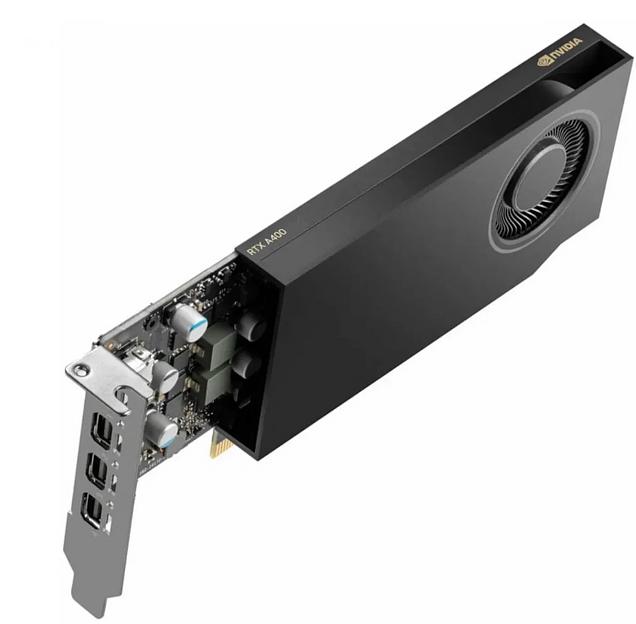 Видеокарта NVIDIA PCIE RTX A400 4GB GDDR6 BOX 900-5G172-2560-000 фото 1