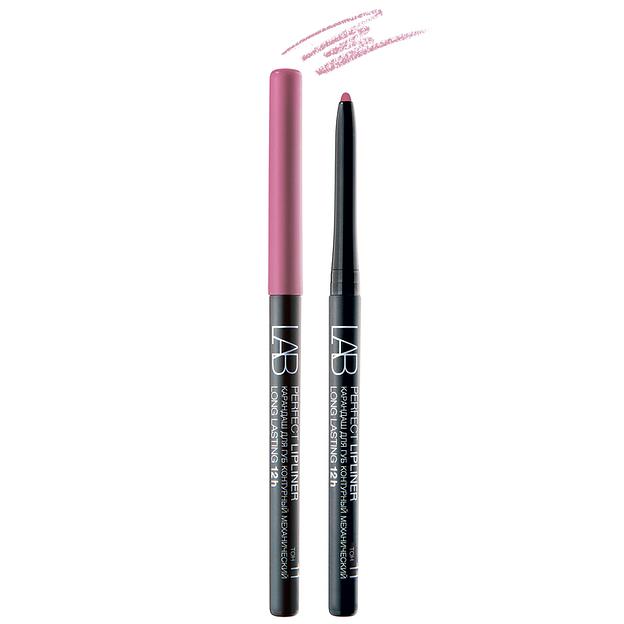 Белита карандаш для губ perfect lipliner long lasting 12h контурный механический тон 11 лилово-пудровый фото 1