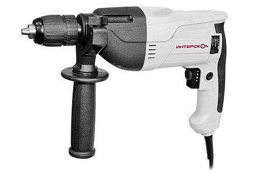 Дрель Интерскол Д-16/850ЭР 850Вт патрон:быстрозажимной реверс фото 1