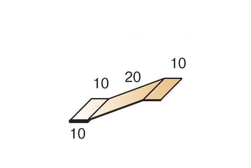 Планка начальная 10×20×3000 опт фото 1