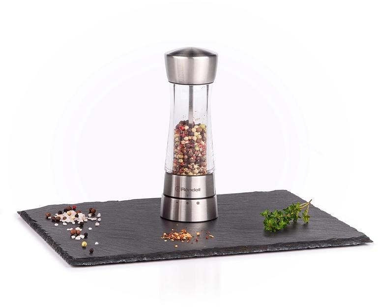 Мельница для перца/соли Rondell Spezia RD-1105 стальной фото 3