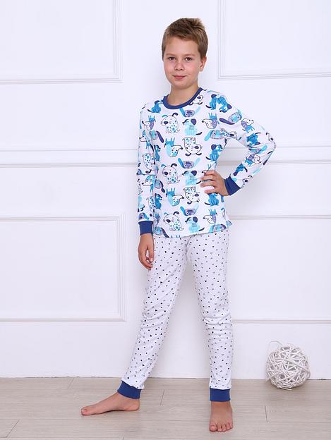 Пижама «Эрнест» синяя опт фото 1