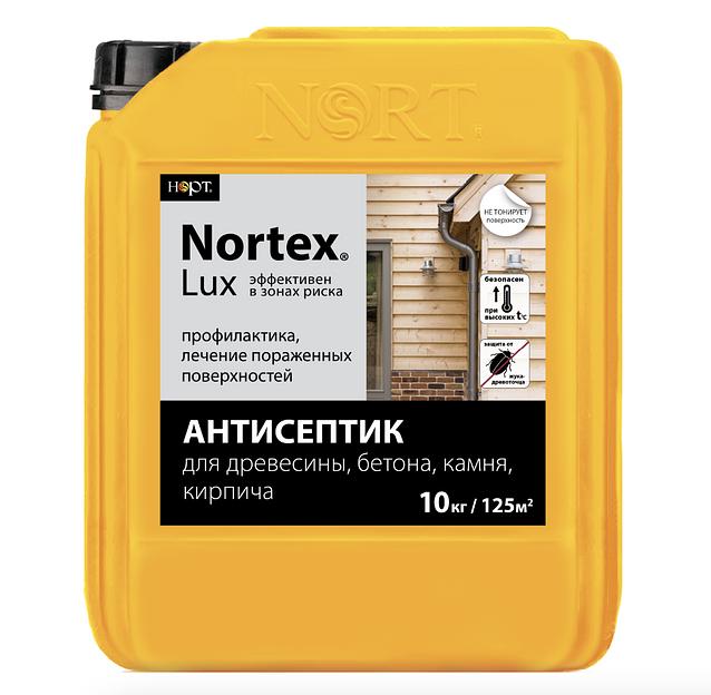 Антисептик «NORTEX-LUX» для древесины, бетона, камня, кирпича 10 кг, опт фото 1