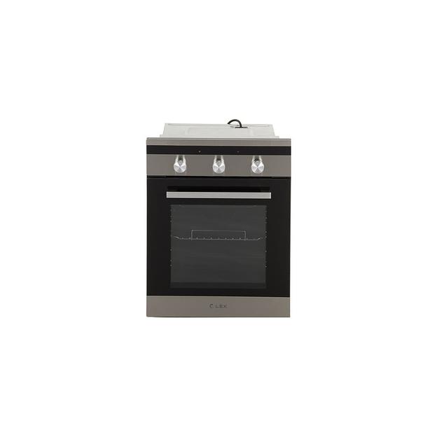 Духовой шкаф LEX EDM 4570 IX, нержавеющая сталь/черный фото 1