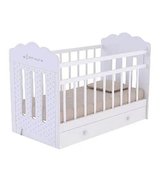 Кроватка маятник + ящик Bonne фото 1