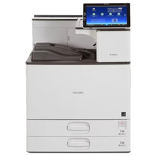 Ricoh SP 8400DN Лазерный принтер, A3, 2Гб, 60стр/мин(A4), дуплекс, GigaLAN, PS, SMART-панель, без тонера (821277) (408064) фото 1