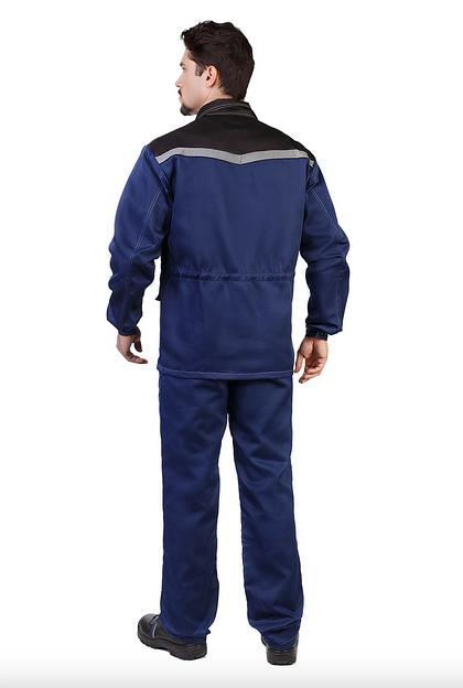 Костюм мужской рабочий «Ударник» синий, опт фото 1