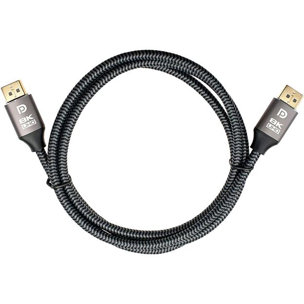Кабель соединительный DP-DP 1.4V 8K@60Hz 1.5м, Telecom Pro VCOM Кабель Telecom DisplayPort (m)/DisplayPort (m) - 1.5 м (TCG750-1.5M) фото 7