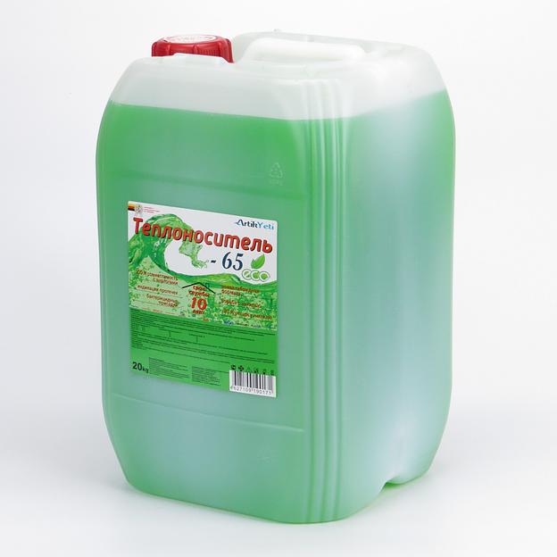 Теплоноситель-хладагент "Artik Yeti -65 ЕСО" 20кг фото 2