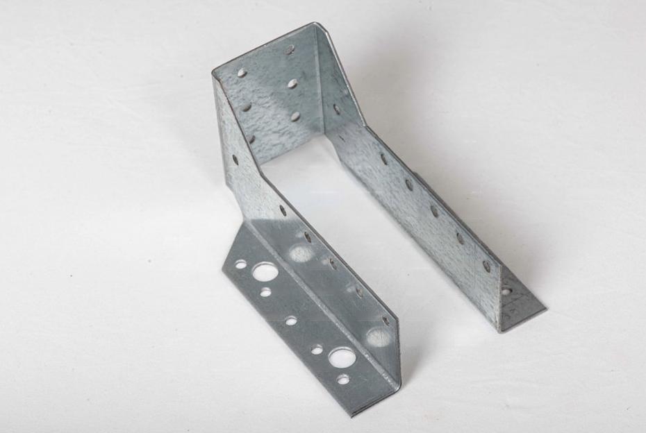 Опора бруса раскрытая облегченная 140x76 мм фото 1