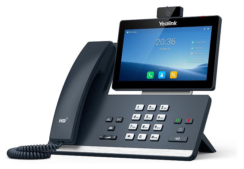 YEALINK SIP-T58W with camera, видеотерминал, Android, WiFi, Bluetooth, GigE, CAM50, без БП, шт (SIP-T58W with camera) фото 2