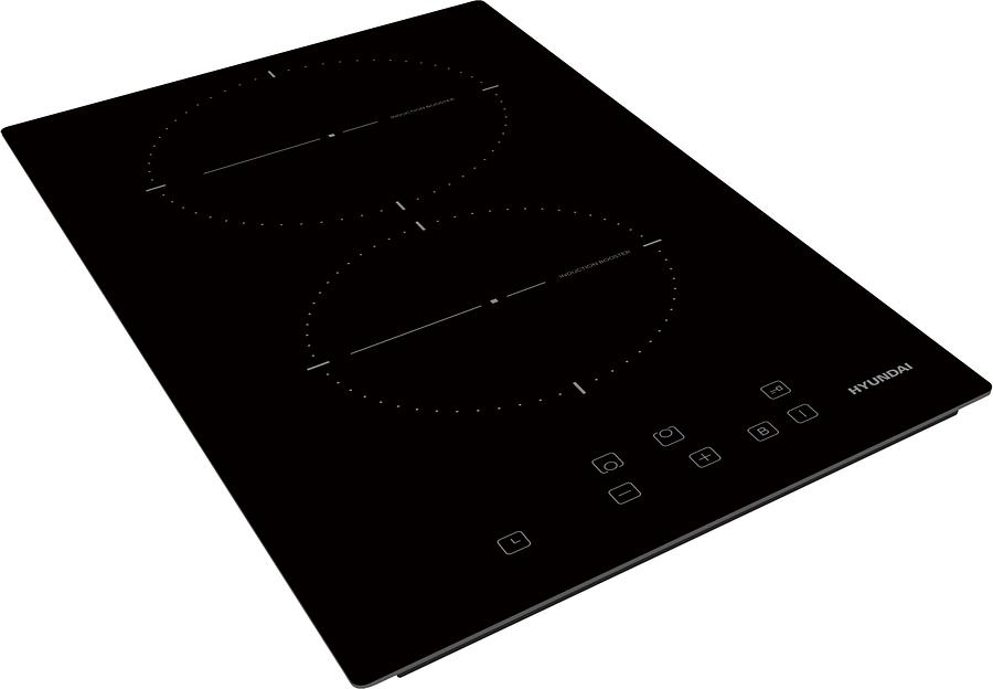 Индукционная варочная поверхность Hyundai HHI 3710 BG черный фото 4