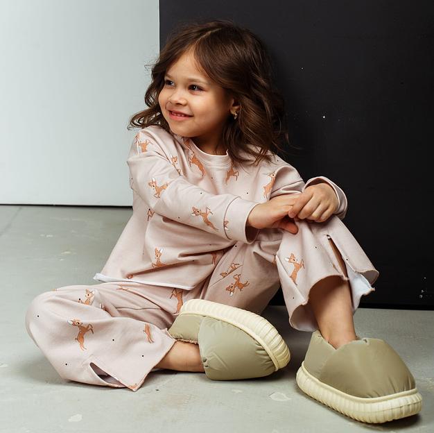 Свитшот MINI DI «Моника» Бемби на бежевом, арт.810/20 ОПТ фото 4