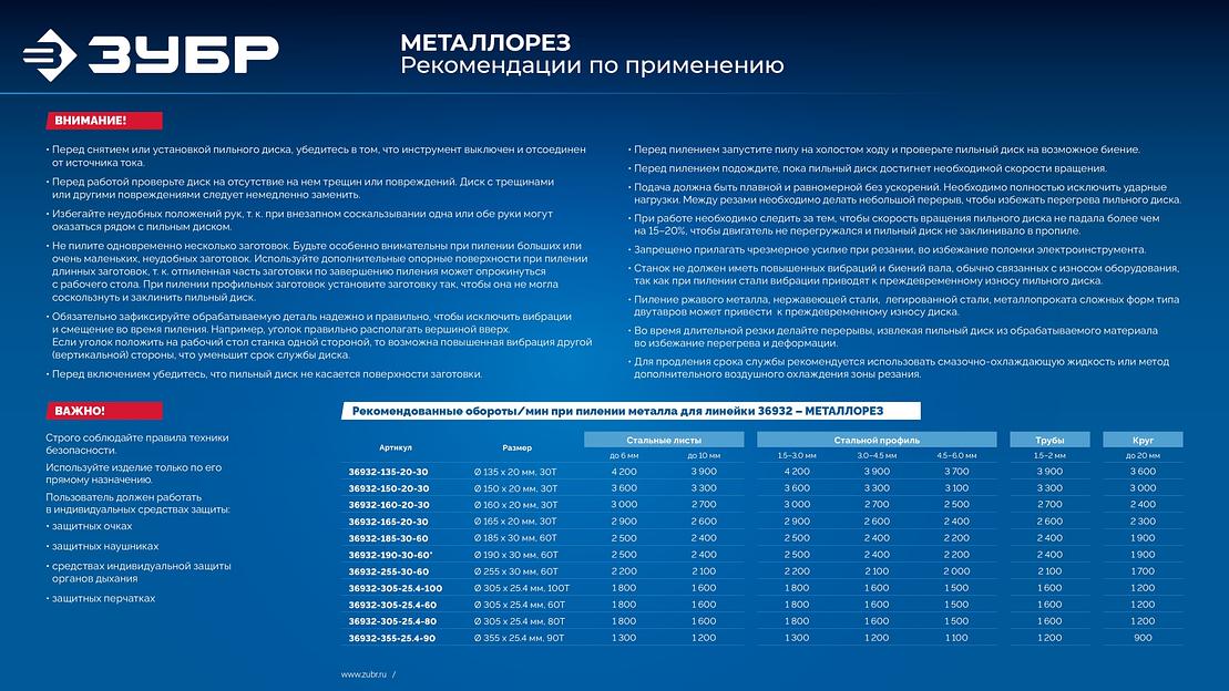ЗУБР Металлорез 150 х 20 мм, 30Т, диск пильный по металлу и металлопрофилю, Профессионал (36932-150-20-30) фото 5